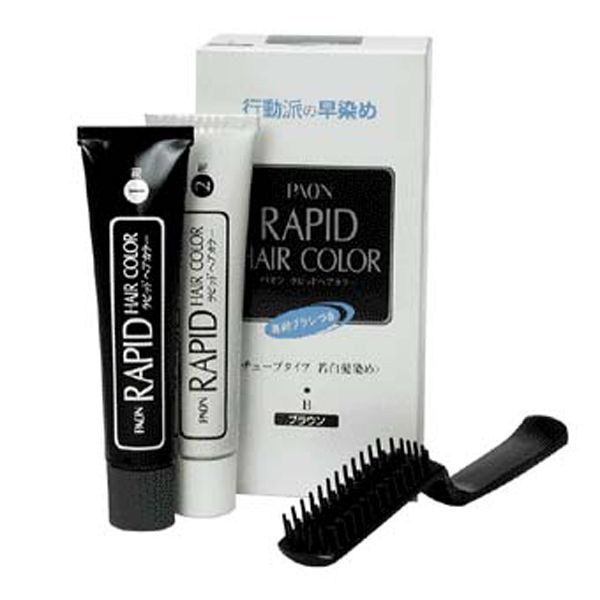 アン パオン ラピッドヘアカラー 店販用 B（ブラウン） 40g+40g