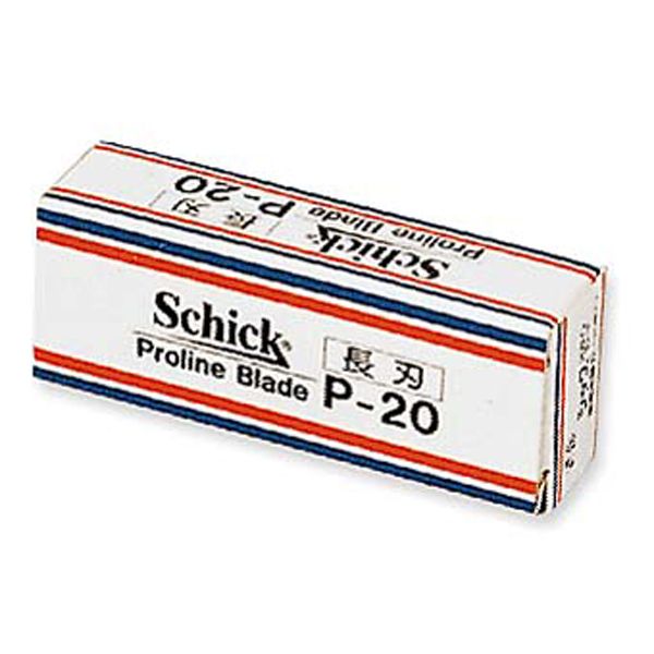 シック プロライン用替刃 長刃 P-20 20枚入【5点購入で1点プレゼント】