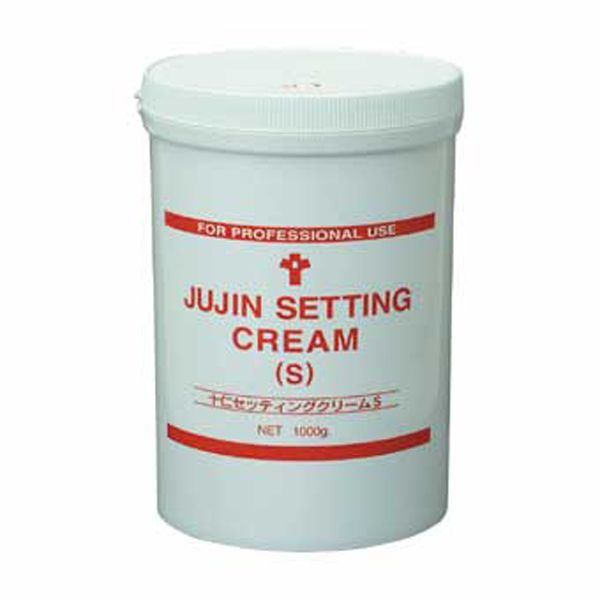 十仁 セッティングクリームS 1Kg(赤)  SP
