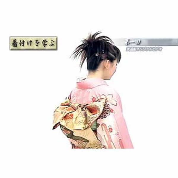 着付けと和装の知識 DVD 留袖、訪問着、振袖、女袴編 約95分