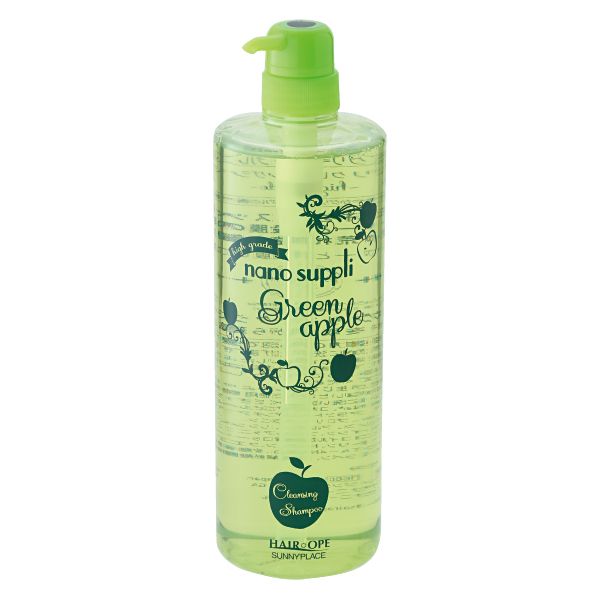 サニープレイス ヘアオペ ナノサプリクレンジングシャンプー グリーンアップル（GA）  1L