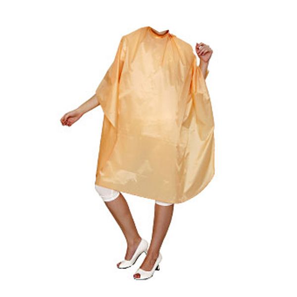 131エコノミークロス(袖無) カット＆パーマ&シャンプー用 サーモンピンク