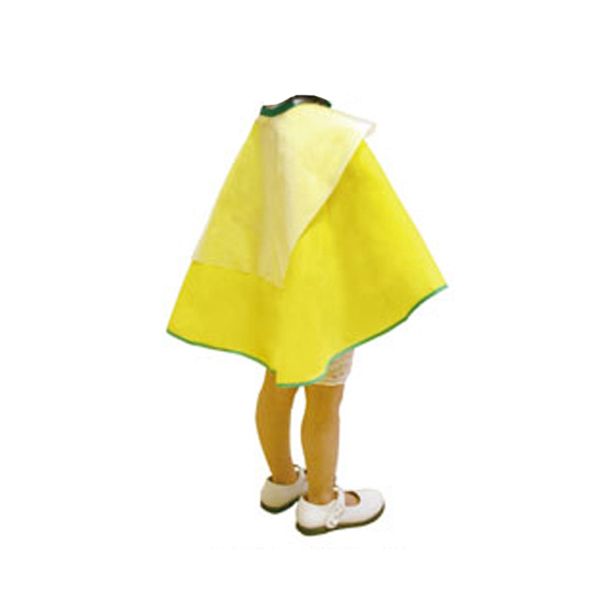 子供用バックシャンプークロス イエロー×グリーン