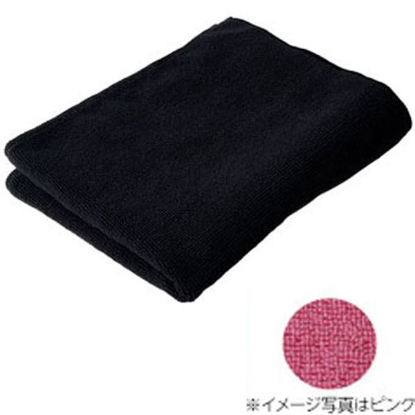 タオルマイクロファイバー ブラック 10枚入