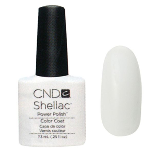 CND シェラック UVカラーコート 501 クリームパフ 7.3ｍl