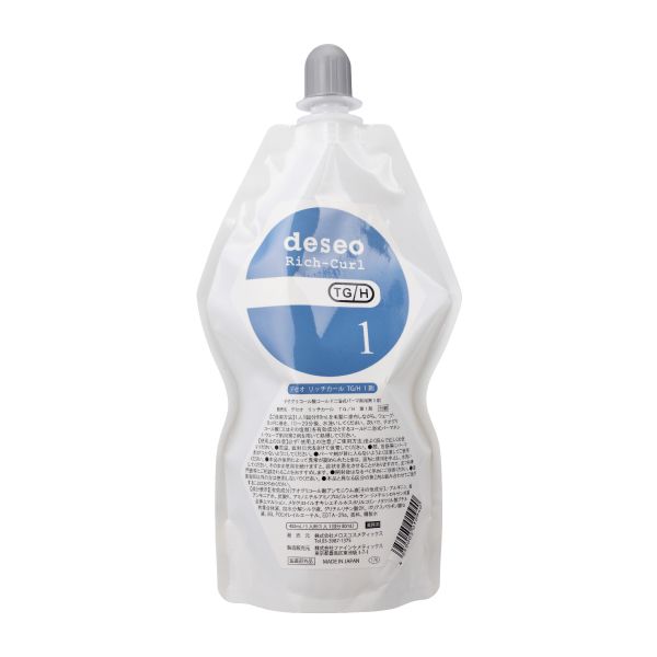メロス デセオリッチカール TG／H 1剤  400ml