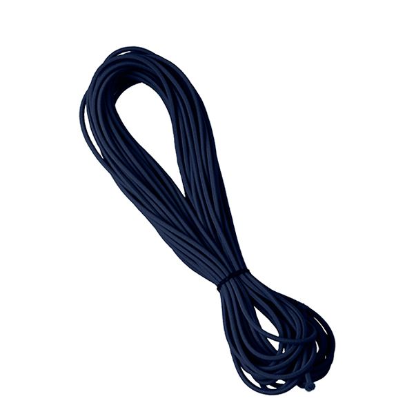 切り口が気にならないカラーゴム 紺