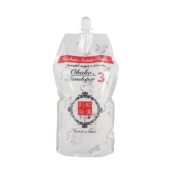 日本グランデックス 和漢彩染 十八番デベロッパー 3％ 1L