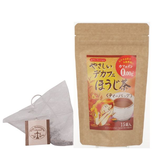 ＊やさしいデカフェ ほうじ茶  18g(1.2g×15包)