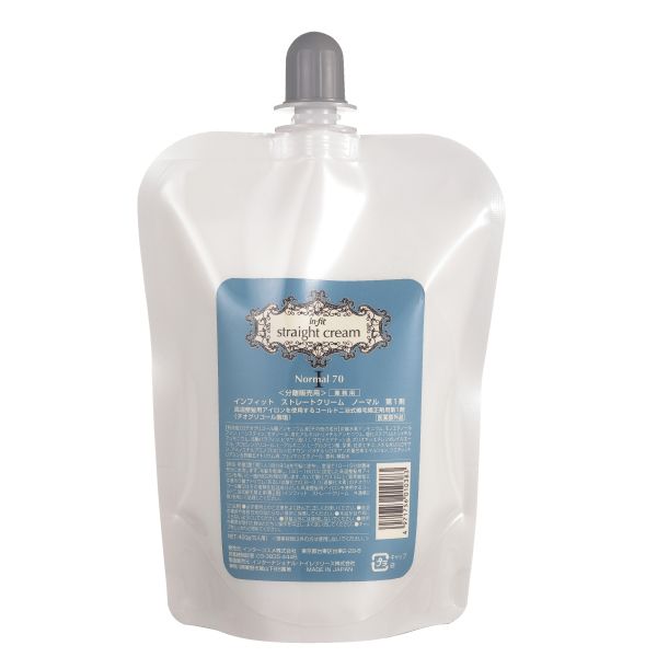 インターコスメ インフィット ストレートクリーム ノーマル 1剤  400g