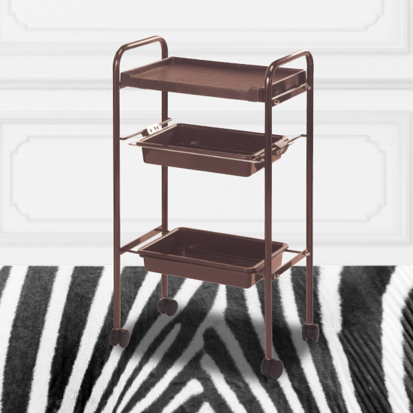 RC-30 ワゴン 3段 ブラウン