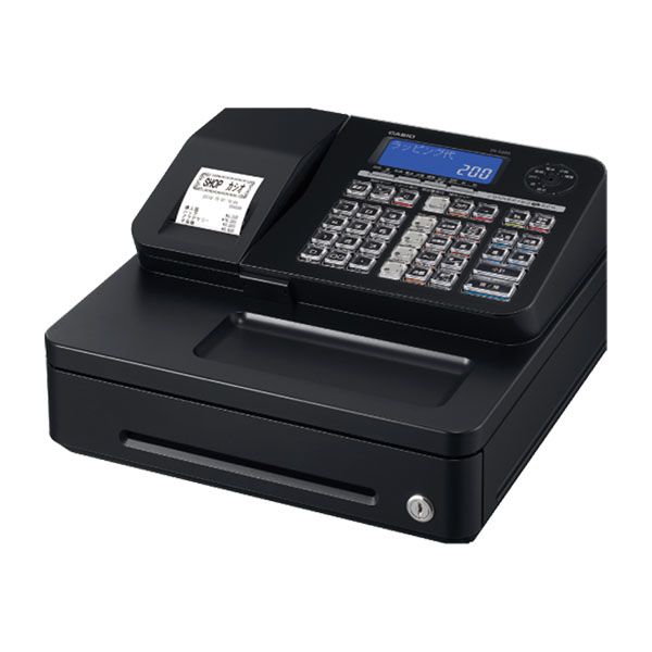 ｶｼｵ ﾚｼﾞｽﾀｰ SR-S200 ﾌﾞﾗｯｸ