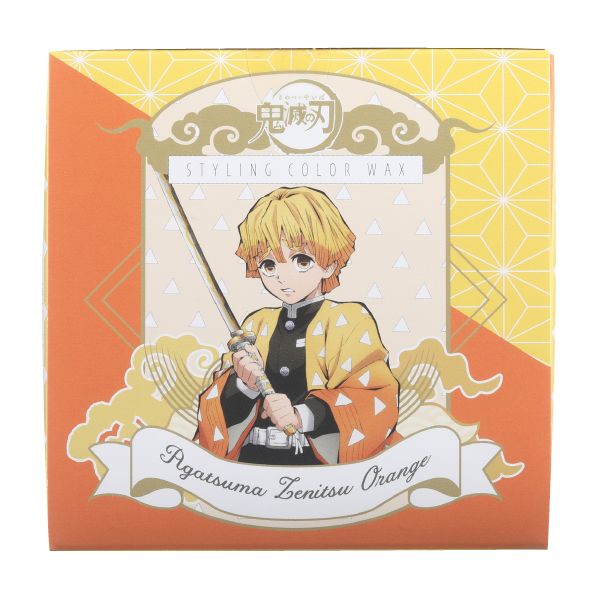 鬼滅の刃 カラーワックス 我妻善逸 オレンジ 50g | 美通販 www