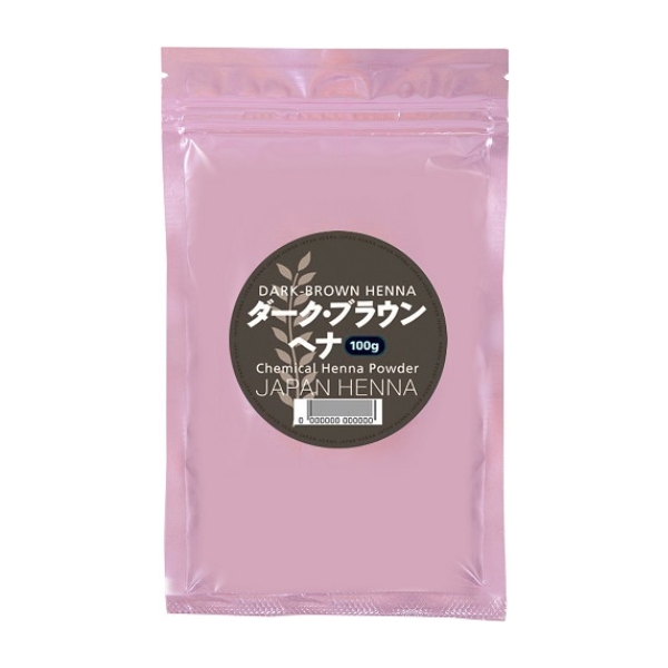 ジャパンヘナ ヘナ ダークブラウン 100g