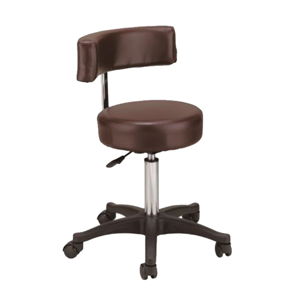 西村 nwスプリングスツールWS(背つき) ブラウン