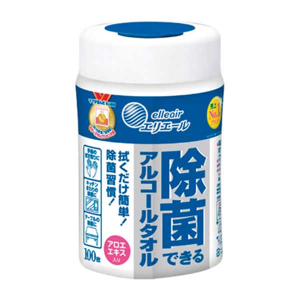 エリエール 除菌アルコールタオル 本体100枚