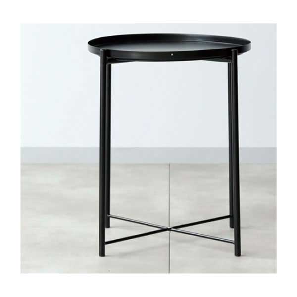 トレーサイドテーブル ブラック