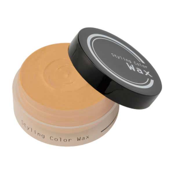 ビナ薬粧 カラースタイリングワックス ゴールデンイエロー 80g