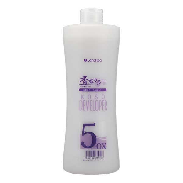 ランドプランニングアソシエーツ 香草カラー デベロッパー 5％ 1L