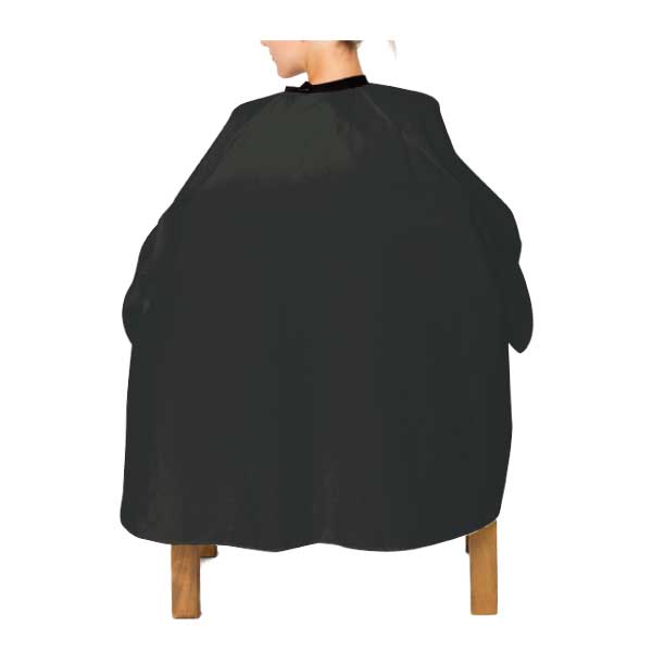900首にぴったりフィットするカットクロス(袖付) ブラック【4点購入で1点プレゼント】