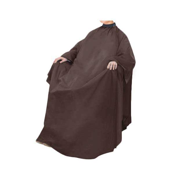 901首にぴったりフィットするシルクカットクロス(袖付) ブラウン