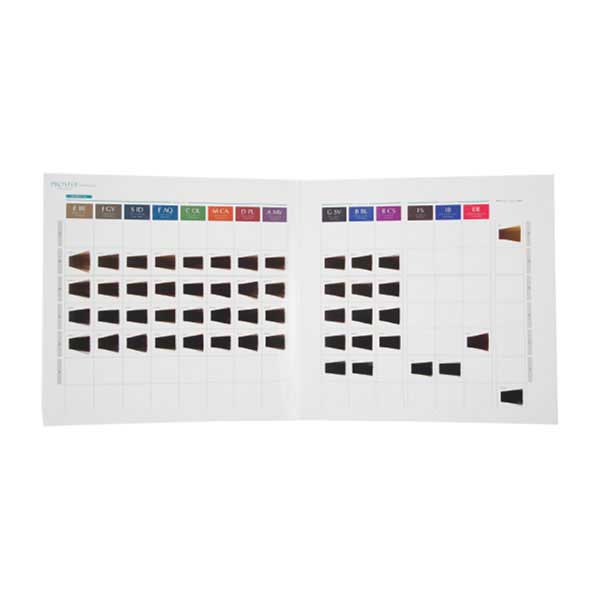 ホーユー プロステップルミシャス カラーチャート(新色あり) | 美通販