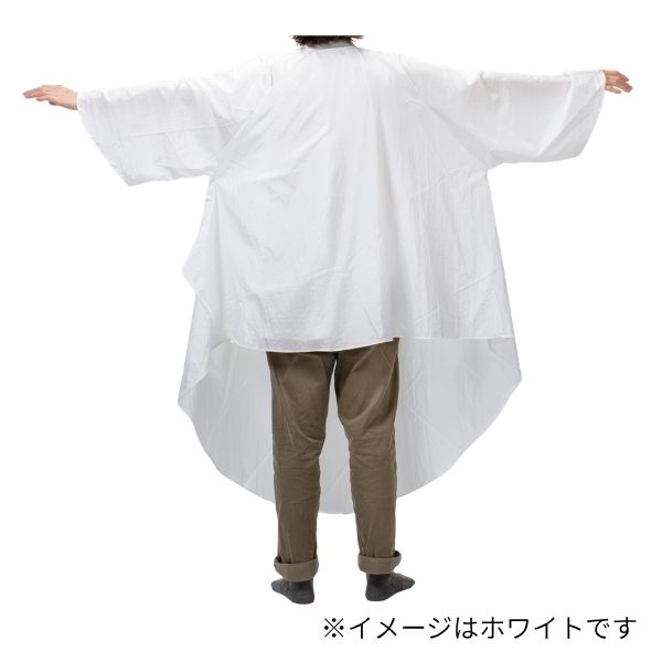901首にぴったりフィットするシワ加工カットクロス ロング(袖付) ピンク 6