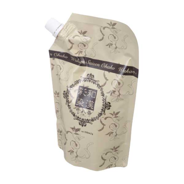 日本グランデックス 和漢彩染 十八番 バブケラヘアマスク レフィル350g