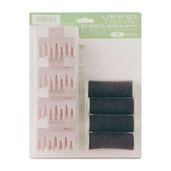 ビナール カーラー クリップ付 S25mm(4本)
