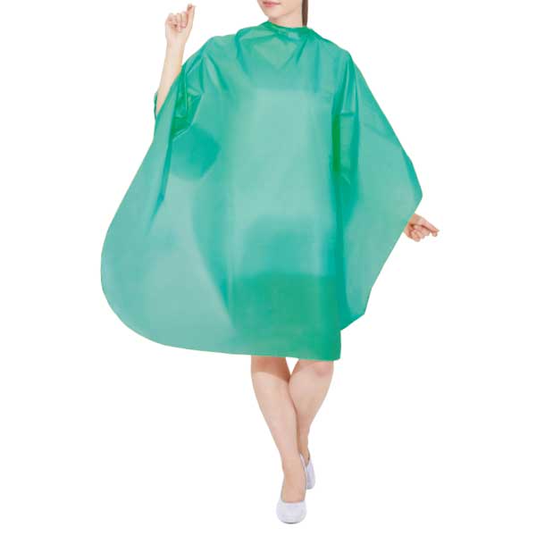 131エコノミークロス(袖無) カット＆パーマ&シャンプー用 ブルー