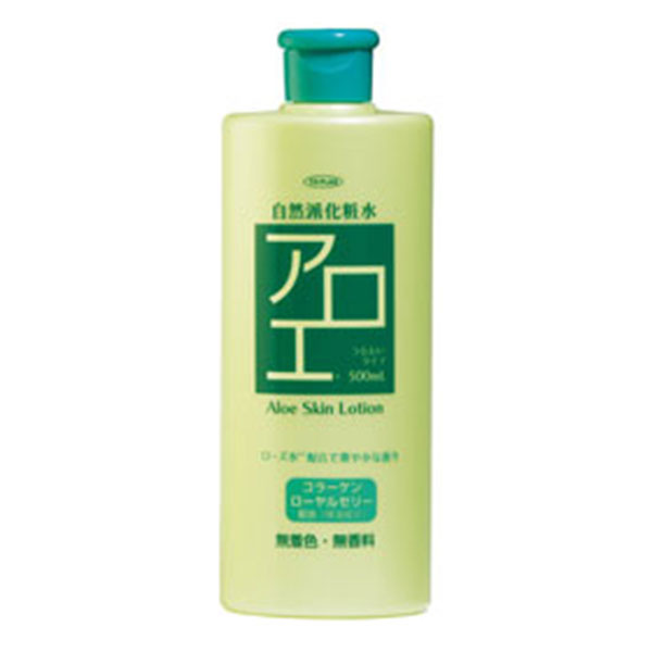 自然派化粧水 アロエ 500ml【5点購入で1点プレゼント】