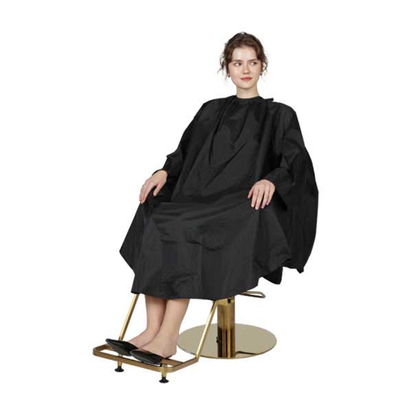 W7315 ワッシャーワイド ヘアダイドレス ブラックM