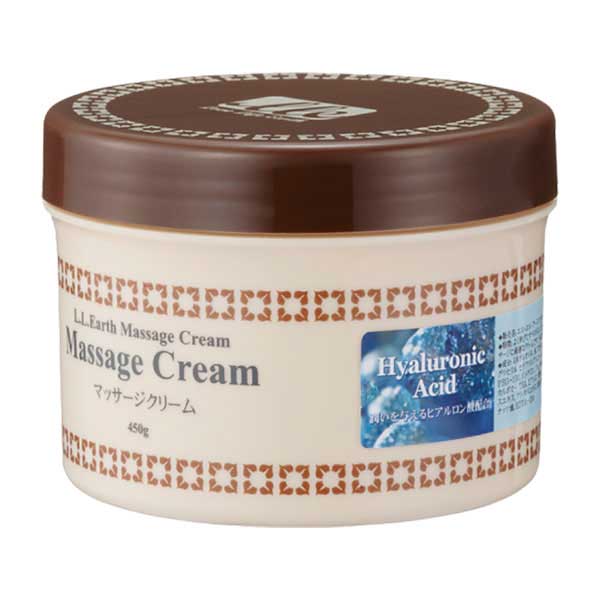 LLE ミネラルマッサージクリーム ヒアルロン酸 450g