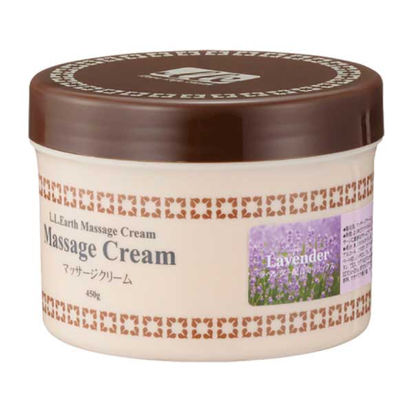 LLE ミネラルマッサージクリーム ラベンダー 450g