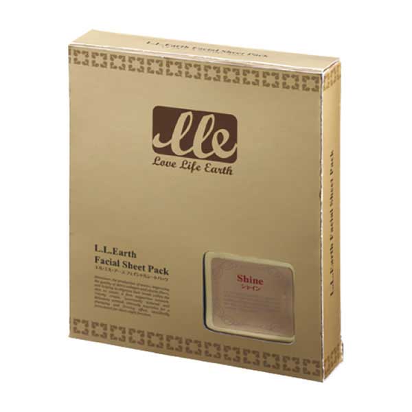 LLE フェイシャルシートパック シャイン 6枚入