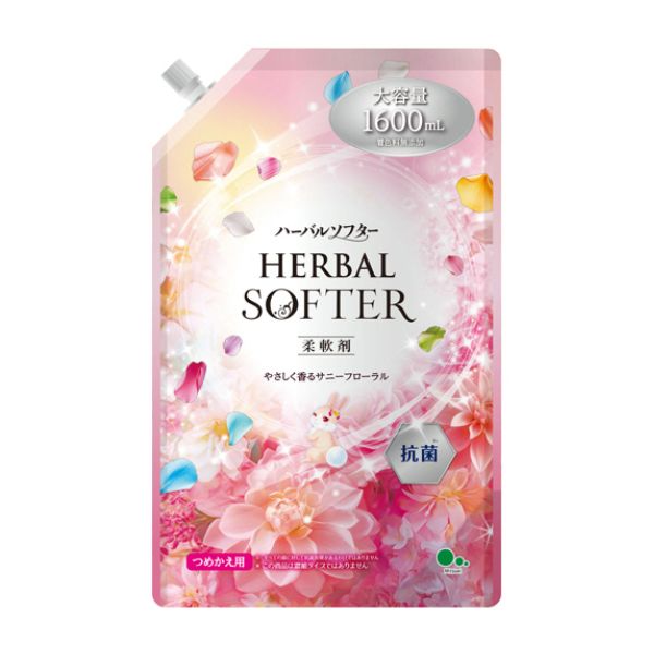 ミツエイ ハーバルソフター抗菌剤配合詰替用 1.6L