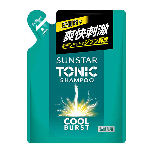 サンスター トニックシャンプー クールバースト レフィル340ml