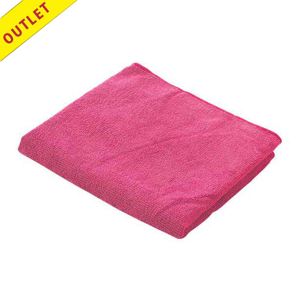 【アウトレット】タオルマイクロファイバー ショッキングピンク 10枚入