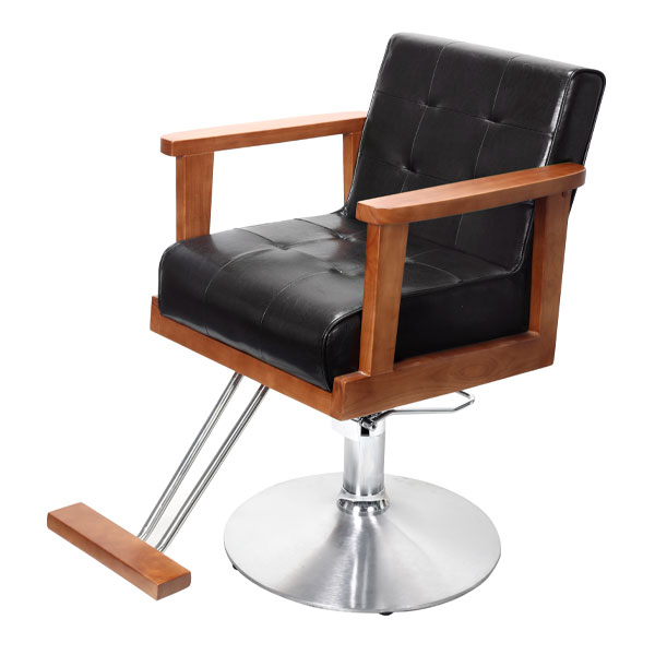 スタイリングチェア AL-01（シート+ベース） ブラック