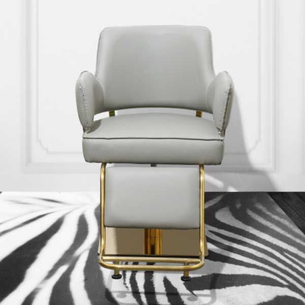 スタイリングチェア BA-01（シート+ベース） グレイ