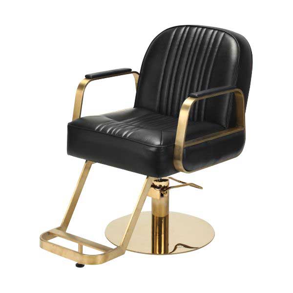 スタイリングチェア BR-01（シート+ベース） ブラック