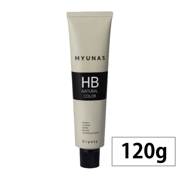 ミュナス HBナチュラルカラークリスティ 8CB(カッパーブラウン) 120g