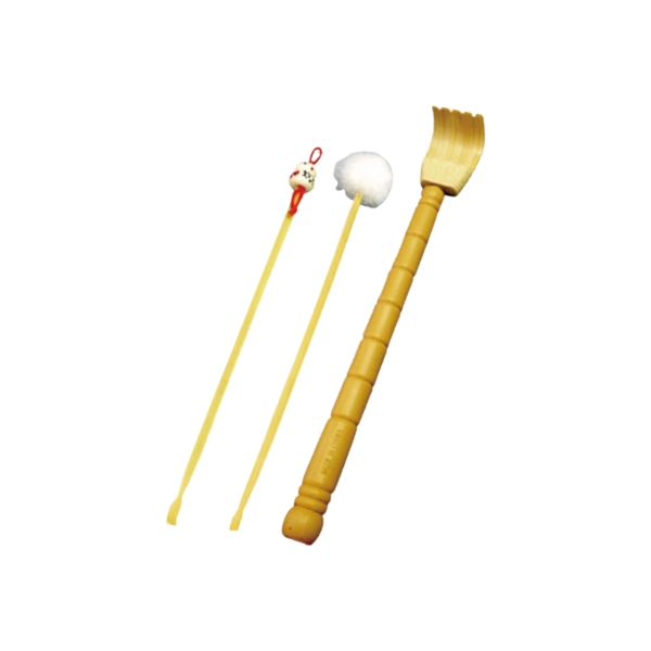 孫の手 耳かき3点セット ナチュラル (30個)