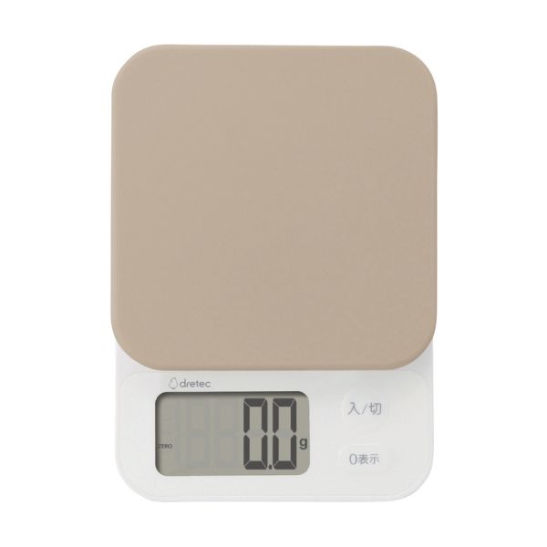 ドリテック デジタルスケール ブランジェ KS-729 ベージュ
