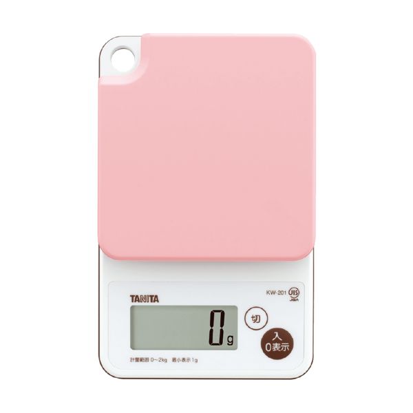タニタデジタルクッキングスケール KW-201 ピンク