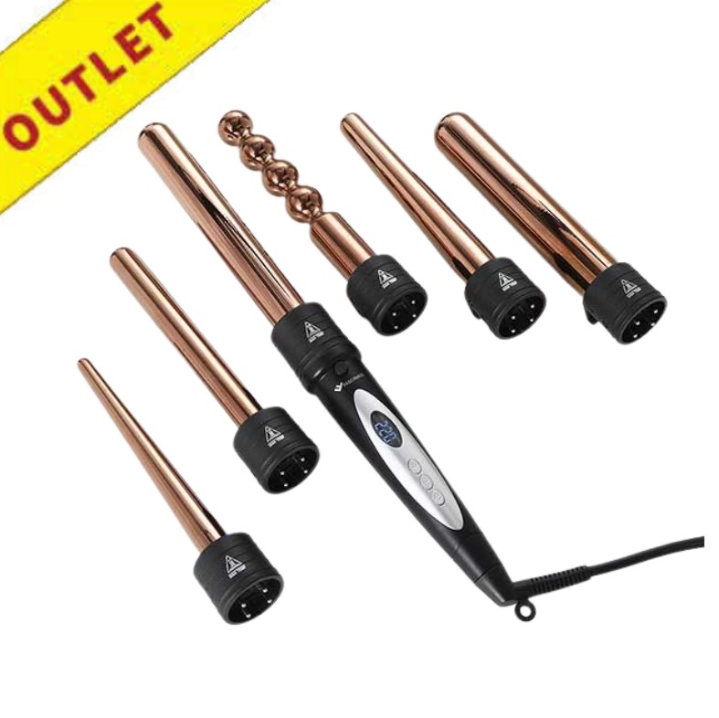 【アウトレット】6イン1 カールアイロン