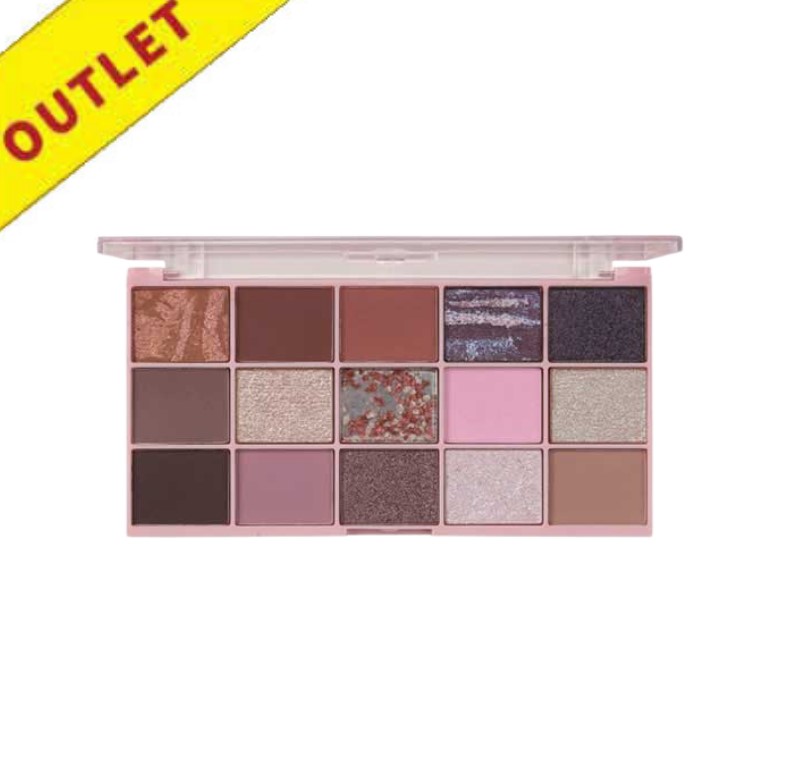 【アウトレット】テクニック アイシャドウパレット 15色シリーズ アイコンディショナル