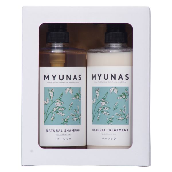 ミュナス ナチュラルシャンプー＆トリートメント セット BA