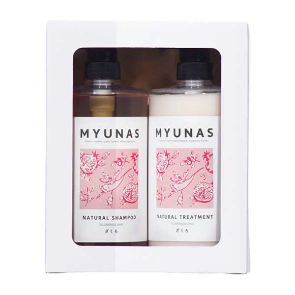 ミュナス ナチュラルシャンプー＆トリートメント セット ZA
