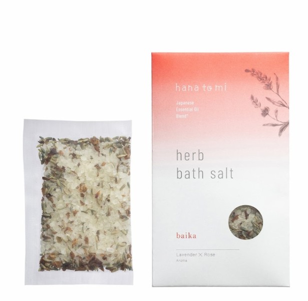 hanatomi ハーブバスソルト baika(バイカ)40g(1包)